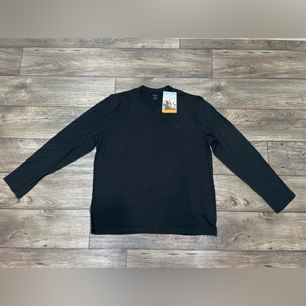 Icebreaker Men's Merino Tech T Lite Long Sleeve Black NWT SZ XL #2